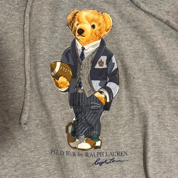 POLO Ralph Lauren Polo bear hooded t shirt - Picture 3 of 4